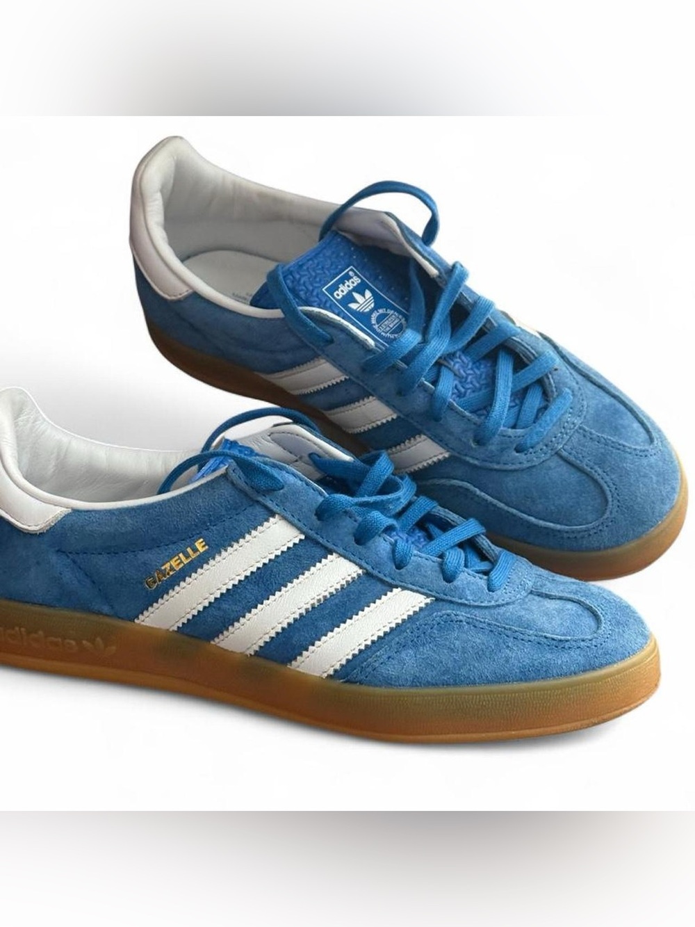 Adidas Blue Suede Gazelle